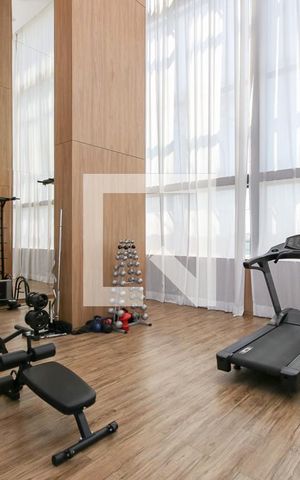 Apartamento para alugar com 41m², 1 quarto e 1 vaga Apartamento para alugar com 41m², 1 quarto e 1 vagaAcademia