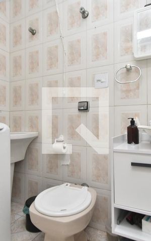 Studio à venda com 46m², 1 quarto e sem vagaBanheiro e Área de serviço