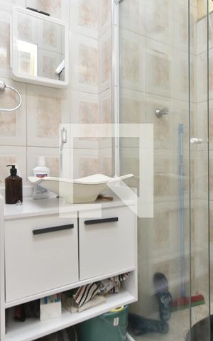 Studio à venda com 46m², 1 quarto e sem vagaBanheiro e Área de serviço