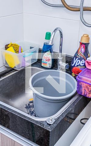 Apartamento à venda com 43m², 2 quartos e 1 vaga Apartamento à venda com 43m², 2 quartos e 1 vagaCozinha e Área de Serviço