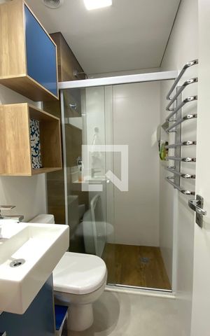 Apartamento para alugar com 26m², 1 quarto e 1 vagaBanheiro da Suíte