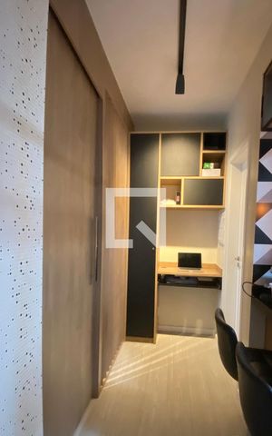 Apartamento para alugar com 26m², 1 quarto e 1 vagaEscritório