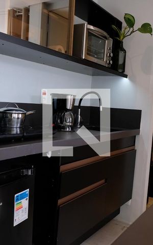 Apartamento à venda com 34m², 1 quarto e 1 vagaCozinha