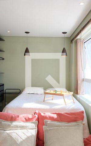 Apartamento à venda com 34m², 1 quarto e 1 vagaSala/Quarto