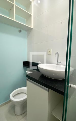 Apartamento para alugar com 59m², 2 quartos e 1 vagaBanheiro do Quarto 1
