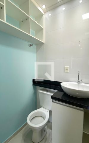 Apartamento para alugar com 59m², 2 quartos e 1 vagaBanheiro do Quarto 1