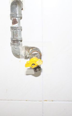 Apartamento para alugar com 48m², 1 quarto e sem vagaDetalhe da cozinha