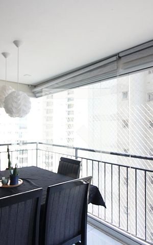 Apartamento para alugar com 84m², 3 quartos e 2 vagasSacada da Sala 