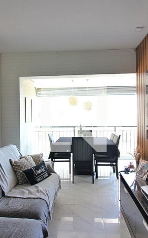 Apartamento para alugar com 84m², 3 quartos e 2 vagasSala 
