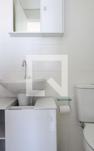 Apartamento para alugar com 26m², 1 quarto e sem vaga Apartamento para alugar com 26m², 1 quarto e sem vagaBanheiro