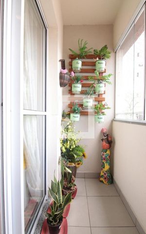 Apartamento à venda com 65m², 3 quartos e 1 vagaVaranda