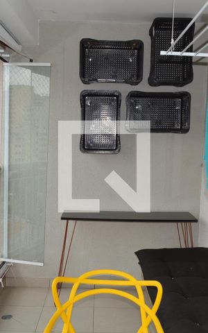 Apartamento para alugar com 36m², 1 quarto e sem vagaVaranda