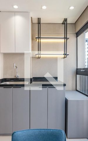 Apartamento para alugar com 35m², 1 quarto e 1 vagaVaranda