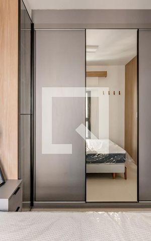 Apartamento para alugar com 35m², 1 quarto e 1 vagaQuarto