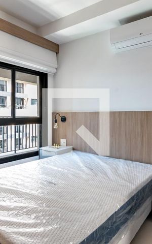 Apartamento para alugar com 35m², 1 quarto e 1 vagaQuarto