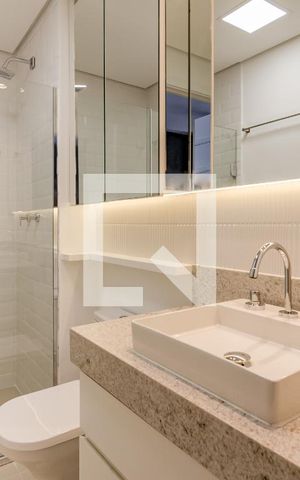 Apartamento para alugar com 35m², 1 quarto e 1 vagaBanheiro