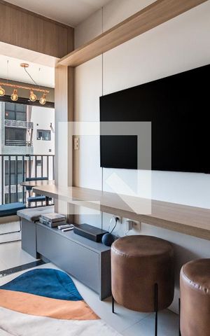 Apartamento para alugar com 35m², 1 quarto e 1 vagaSala