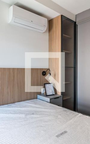 Apartamento para alugar com 35m², 1 quarto e 1 vagaQuarto