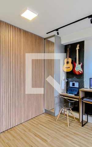 Studio à venda com 35m², 1 quarto e 1 vagaSala/Quarto