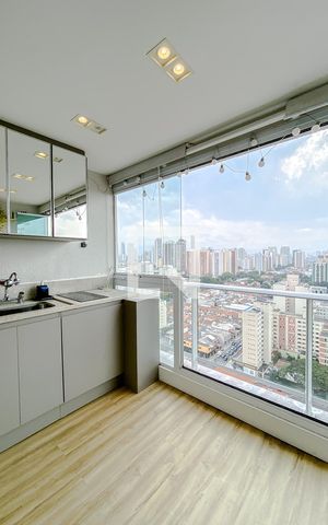 Studio à venda com 35m², 1 quarto e 1 vagaCozinha