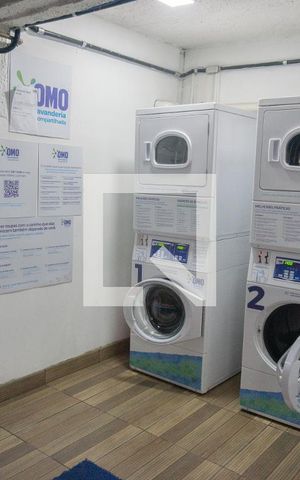 Apartamento para alugar com 37m², 1 quarto e sem vagaLavanderia