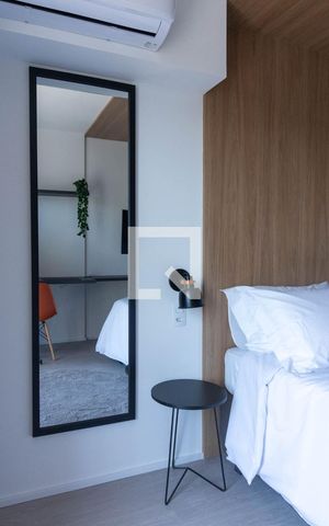 Studio para alugar com 30m², 1 quarto e 1 vaga Studio para alugar com 30m², 1 quarto e 1 vagaQuarto