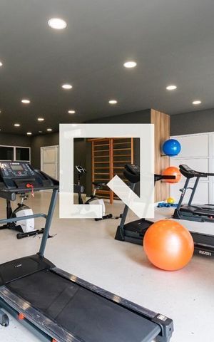 Studio para alugar com 29m², 1 quarto e sem vaga Studio para alugar com 29m², 1 quarto e sem vagaÁrea comum - Academia
