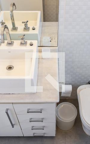 Apartamento para alugar com 50m², 1 quarto e 1 vaga Apartamento para alugar com 50m², 1 quarto e 1 vagaBanheiro