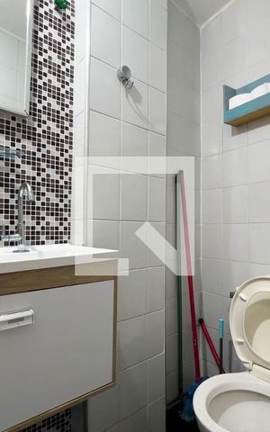 Studio à venda com 34m², 1 quarto e sem vaga Studio à venda com 34m², 1 quarto e sem vagaBanheiro