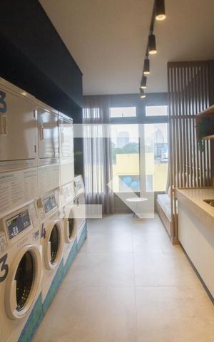 Studio para alugar com 24m², 1 quarto e sem vagaLavanderia