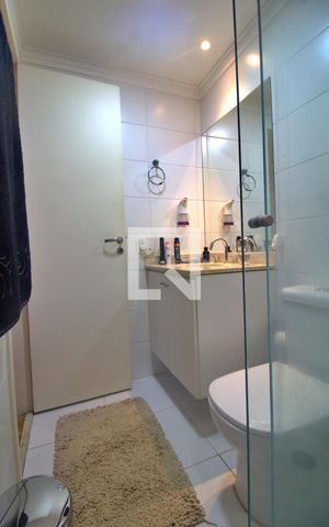 Apartamento para alugar com 96m², 3 quartos e 2 vagasBanheiro da Suíte 2 