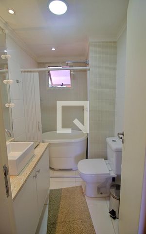 Apartamento para alugar com 96m², 3 quartos e 2 vagasBanheiro da Suíte 1