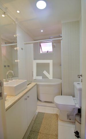 Apartamento para alugar com 96m², 3 quartos e 2 vagasBanheiro da Suíte 1