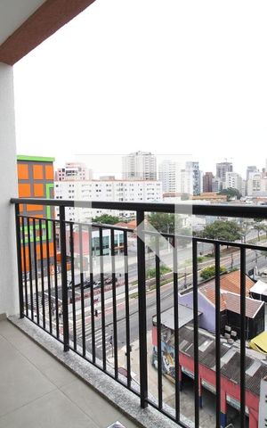 Studio para alugar com 28m², 1 quarto e sem vagaVaranda