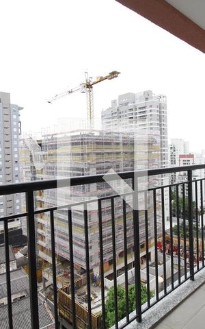 Studio para alugar com 28m², 1 quarto e sem vagaVaranda