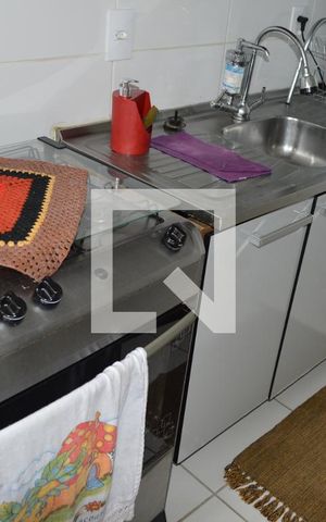 Apartamento à venda com 52m², 2 quartos e 1 vagaCozinha conceito aberto