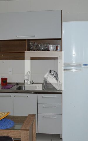 Apartamento à venda com 52m², 2 quartos e 1 vagaCozinha conceito aberto