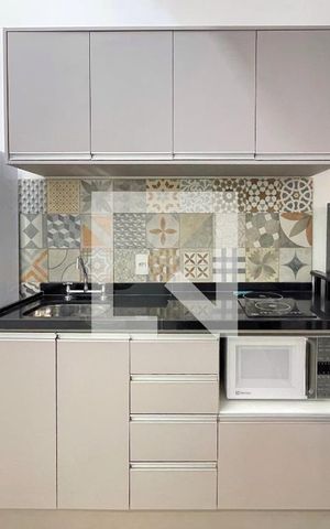 Apartamento para alugar com 20m², 1 quarto e sem vaga Apartamento para alugar com 20m², 1 quarto e sem vagaKitnet - Cozinha