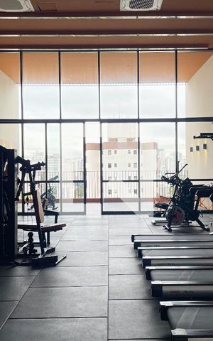 Apartamento para alugar com 20m², 1 quarto e sem vaga Apartamento para alugar com 20m², 1 quarto e sem vagaÁrea comum - Academia