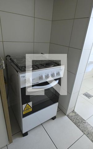 Studio para alugar com 50m², 1 quarto e 1 vaga Studio para alugar com 50m², 1 quarto e 1 vagaFogão