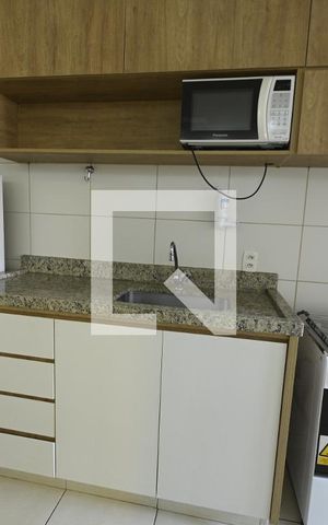 Studio para alugar com 50m², 1 quarto e 1 vaga Studio para alugar com 50m², 1 quarto e 1 vagaCozinha - Armários