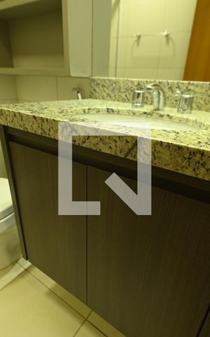 Studio para alugar com 50m², 1 quarto e 1 vaga Studio para alugar com 50m², 1 quarto e 1 vagaBanheiro