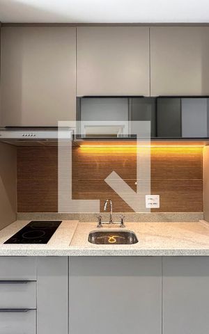 Studio à venda com 27m², 1 quarto e sem vagaCozinha