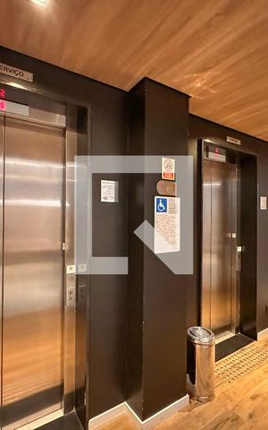 Studio à venda com 27m², 1 quarto e sem vagaHall 