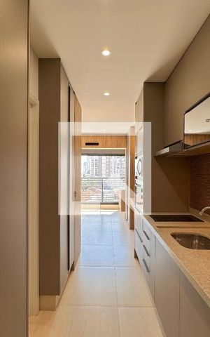 Studio à venda com 27m², 1 quarto e sem vagaCozinha