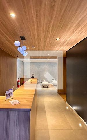 Studio à venda com 27m², 1 quarto e sem vagaHall Social Bloco