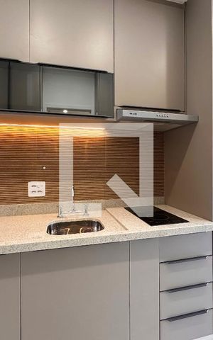 Studio à venda com 27m², 1 quarto e sem vagaCozinha