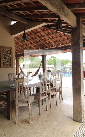 Casa de condomínio à venda com 500m², 4 quartos e 5 vagasÁrea externa -Churrasqueira