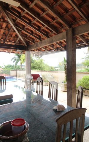 Casa de condomínio à venda com 500m², 4 quartos e 5 vagasÁrea externa -Churrasqueira