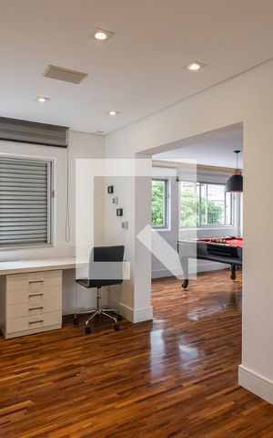 Apartamento para alugar com 126m², 2 quartos e 1 vaga Apartamento para alugar com 126m², 2 quartos e 1 vagaEscritório